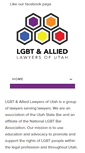 Mobile Screenshot of lgbtutahlawyers.com